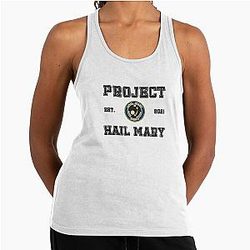Project Hail Mary College Style Racerback Tank Top