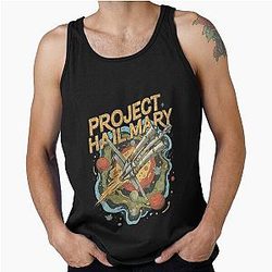 Rocky Alien Quotes Funny Sci-Fi Meme Tank Top
