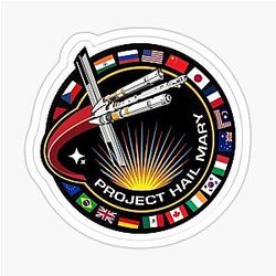 Project Hail Mary Logo Sticker