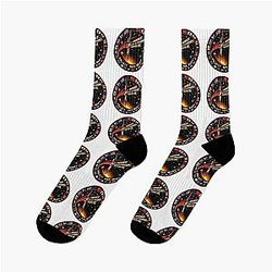 Project Hail Mary Space Mission Patch Socks