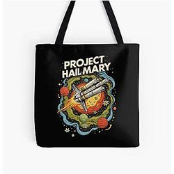 Project Hail Mary Rocky Amaze Amaze Andry Weir Ryland Grace - Project Hail Mary All Over Print Tote Bag