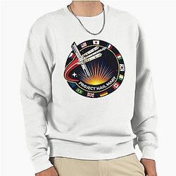 Space Mission Patch Project Hail Mary Pullover Sweatshirt