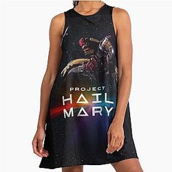 Project Hail Mary Alternative A-Line Dress