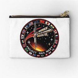 Project Hail Mary Space Mission Patch Zipper Pouch