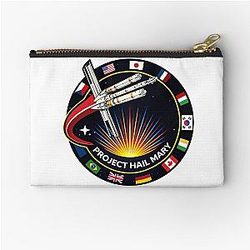 Space Mission Patch Project Hail Mary Zipper Pouch