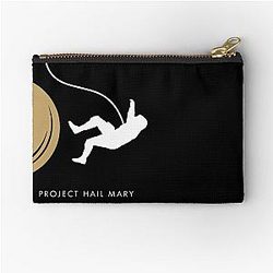 Project Hail Mary Custom Minimalist Artwork Zipper Pouch