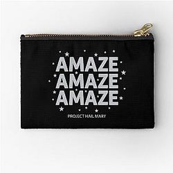 Project Hail Mary Rocky Amaze Amaze Jazz Hands Andy Weir Ryland Grace - Project Hail Mary Zipper Pouch