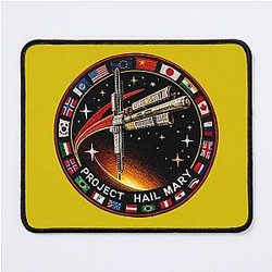 Project Hail Mary Space Mission Mouse Pad