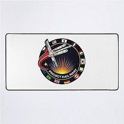 Space Mission Patch Project Hail Mary Desk Mat