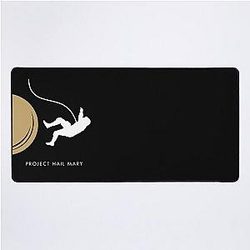 Project Hail Mary Custom Minimalist Artwork Desk Mat