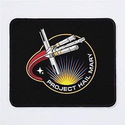 Project Hail Mary Mission Patch from Movie Mouse Pad