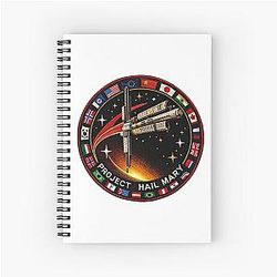 Project Hail Mary Space Mission Patch Journal