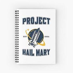 Project Hail Mary Spiral Notebook