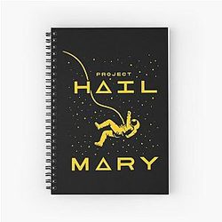 Rocky Amaze Jazz Hands andy weir ryland grace I Had Potential Dr. Grace's Fist My Bump - Project Hail Mary Spiral Notebook