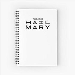 Project Hail Mary Spiral Notebook