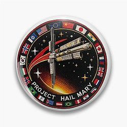 Project Hail Mary Space Mission Pin