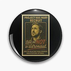 Project Hail Mary Poster Pin
