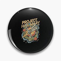 Rocky Alien Quotes Shirt Hail Mary Funny Sci-Fi Meme Pin