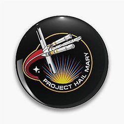 Project Hail Mary Mission Patch from the Movie Pin