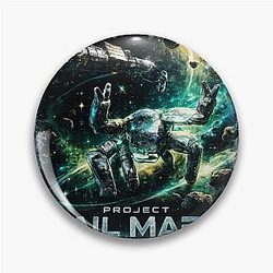 Project Hail Mary Sci-Fi Fan Art Pin