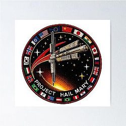 Project Hail Mary Space Mission Poster