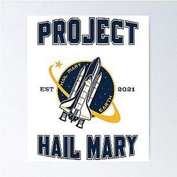 Project Hail Mary Jazz Hands Poster