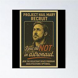 Project Hail Mary Retrospective Poster