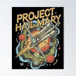 Rocky Alien Quotes Project Hail Mary Funny Sci-Fi Meme Poster