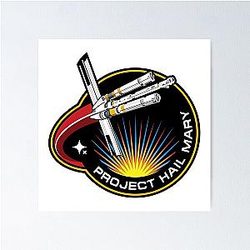 Project Hail Mary Mission Patch from the Movie Poster