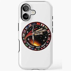 Project Hail Mary Space Mission iPhone Case