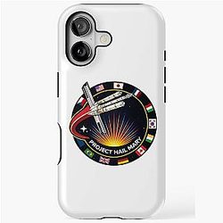 Space Mission Patch Project Hail Mary iPhone Tough Case