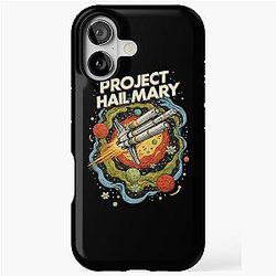 Project Hail Mary 
Rocky Amaze, Amaze Jazz Hands, Andy Weir, Ryland Grace(Project Hail Mary iPhone Tough Case)
