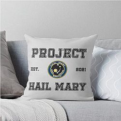 Project Hail Mary College Style Throw Pillow