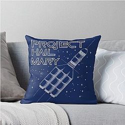 Project Hail Mary Throw Pillow