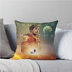 Project Hail Mary Movie Throw Pillow