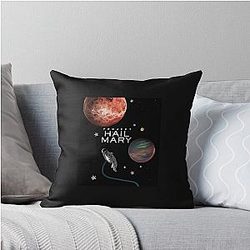 Project Hail Mary Sci-Fi Fan Art Throw Pillow