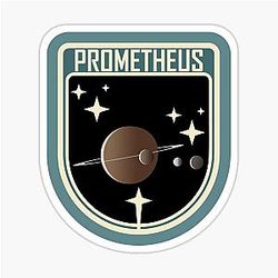 Alien Prometheus Expedition Sticker