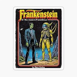 Frankenstein or The Modern Prometheus Sci-Fi Book Cover