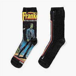 Frankenstein or the Modern Prometheus Sci-Fi Book Cover Art