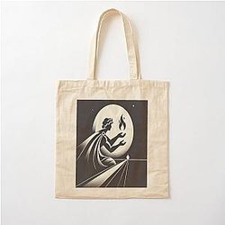 Prometheus and the Divine Flame Cotton Tote Bag