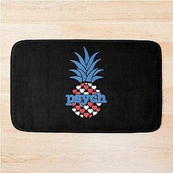 Psych American Pineapple Flag Fruit Vintage Bath Mat