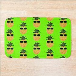 Psych Pineapple Bath Mat