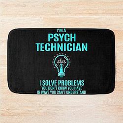 Psych Tech Bath Mat