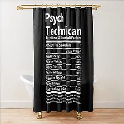 Psych Technician Shower Curtain