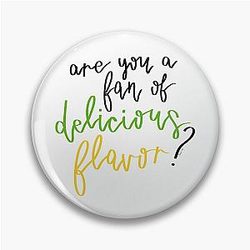 Psych - Delicious Flavor Pin