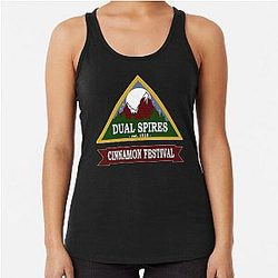 Psych - Dual Spires Racerback Tank Top