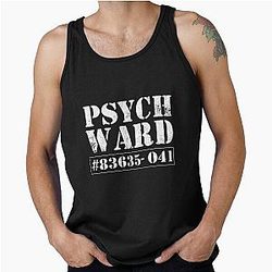 Psych Ward Prison Inmate Escaped Convict Fancy Dress Tank Top