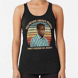 Gus Pluto Retro Psych TV Show Fan Racerback Tank Top