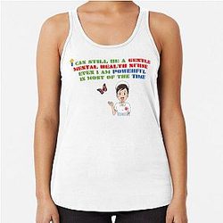 Psych Nurse Racerback Tank