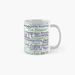 Psych TV Show, Nicknames, Burton Guster Classic Mug